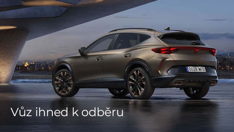 CUPRA Formentor DSG již za 6 959 Kč bez DPH měsíčně