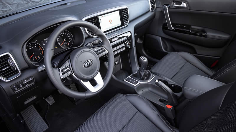 Kia Sportage Black Edition - audio systém