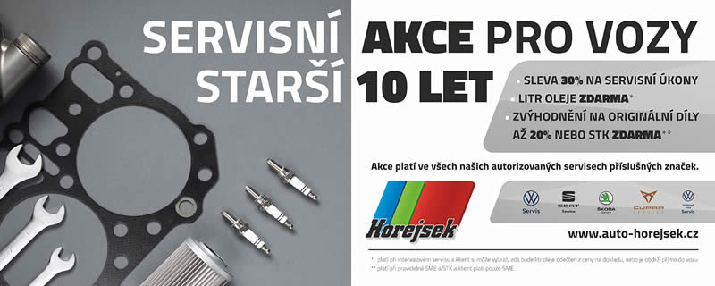 Akční servisní nabídka