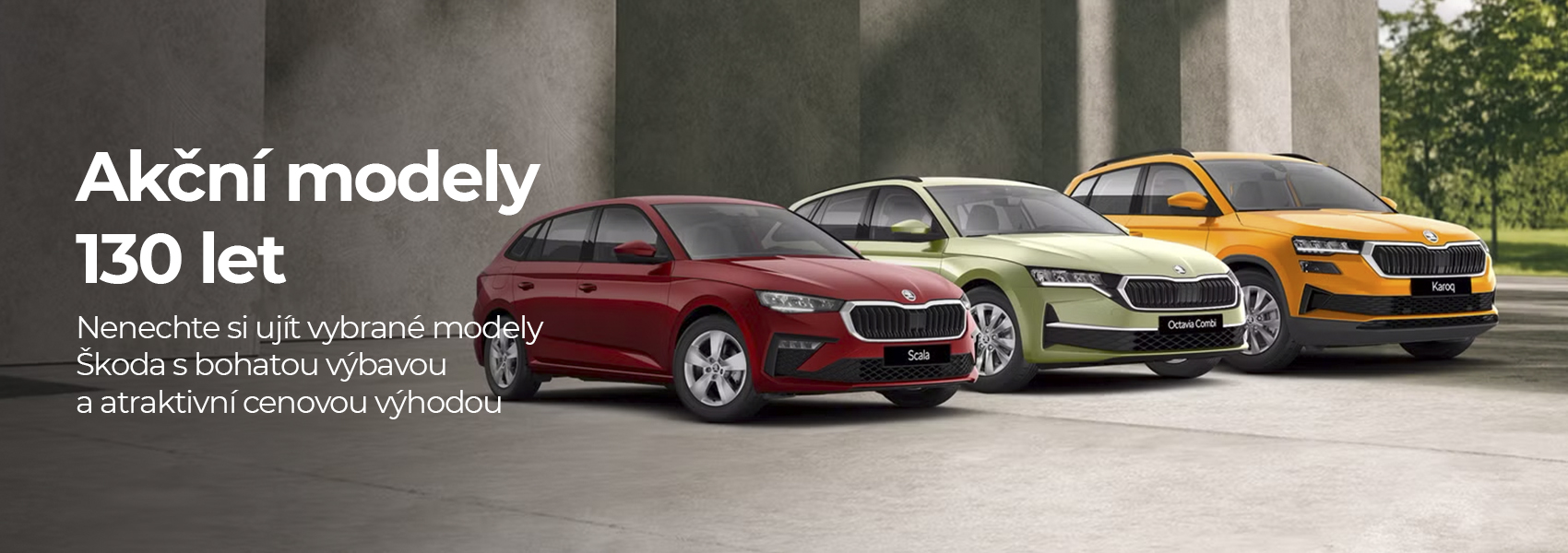 Škoda akční modely 130 let