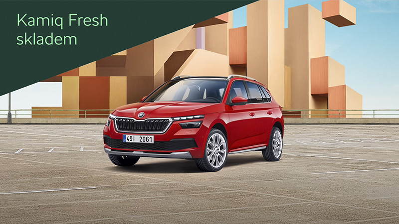 Akční modely Fresh - Škoda Kamiq Akční modely Fresh