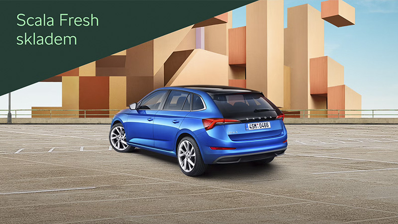 Akční modely Fresh - Škoda Scala Akční modely Fresh