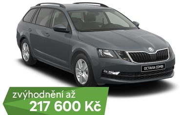 Škoda Octavia Combi akcni nabidka restart Škoda Octavia Combi