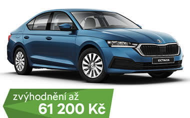 akcni nabidka 125 let NOVÁ Škoda Octavia