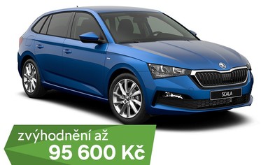 Škoda Scala akcni nabidka restart Škoda Scala