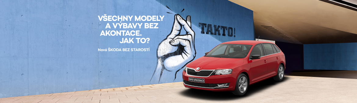 Nová ŠKODA bez starostí Nová ŠKODA bez starostí