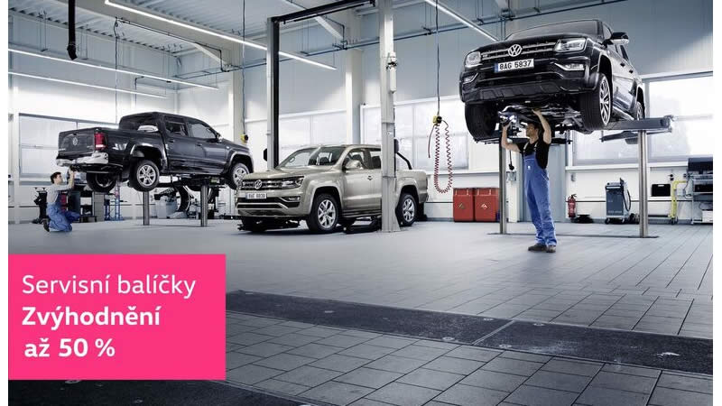 Volkswagen Užitkové vozy - Servisní balíčky