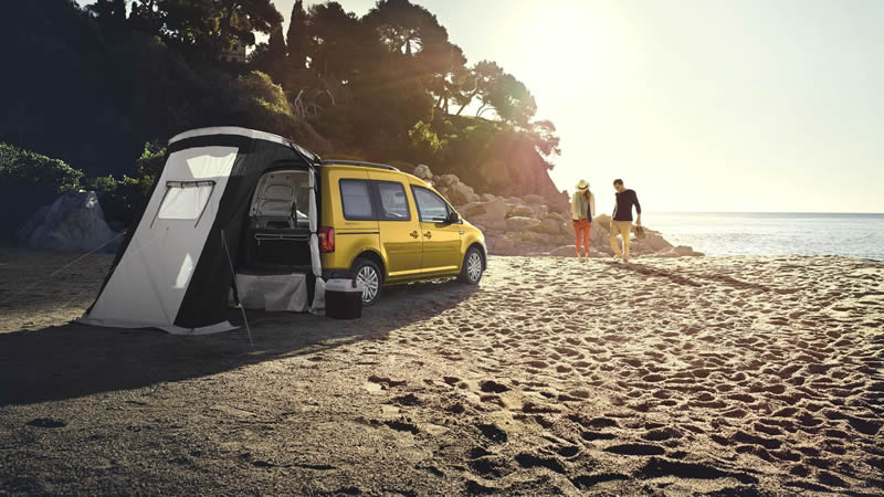 vyprodej skladu VW Caddy Beach