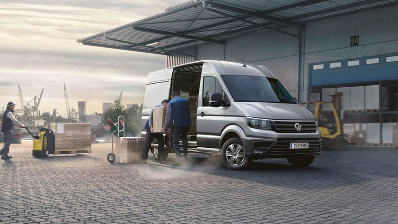 VW Crafeter skříňový vůz vyprodej skladu VW Crafter
