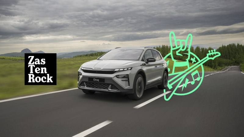 Škoda Enyaq - ZasTenRock Festival 2025!
