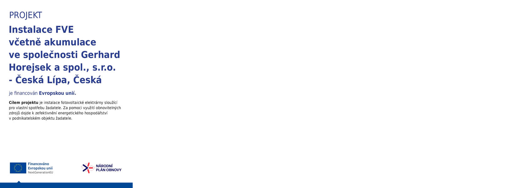 EU dotace Auto Horejsek Česká Lípa