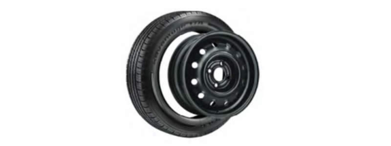 Hyundai plechové kolo + pneu Hyundai plechové kolo + pneu