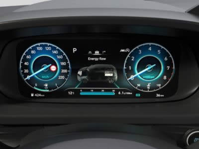 Hyundai digitální přístrojový panel