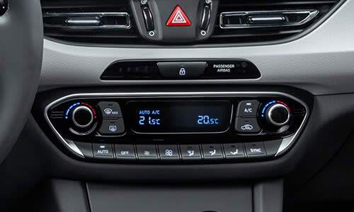 Hyundai i30 klimatizace Hyundai i30 klimatizace