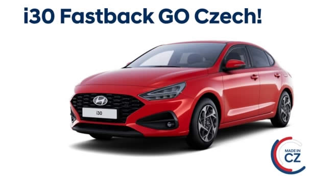 Hyundai i30 GO Czech! hyundai i30 fastback go czech 650