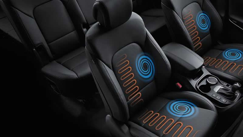 Hyundai - Třístupňové vyhřívání sedadel