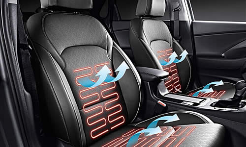 Hyundai vyhřívání sedadel 