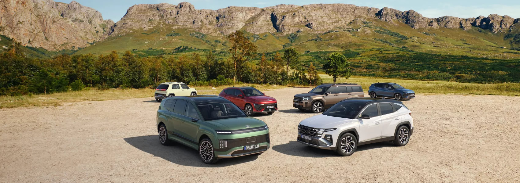 Objevte a vyzkoušejte naše Hyundai SUV modely