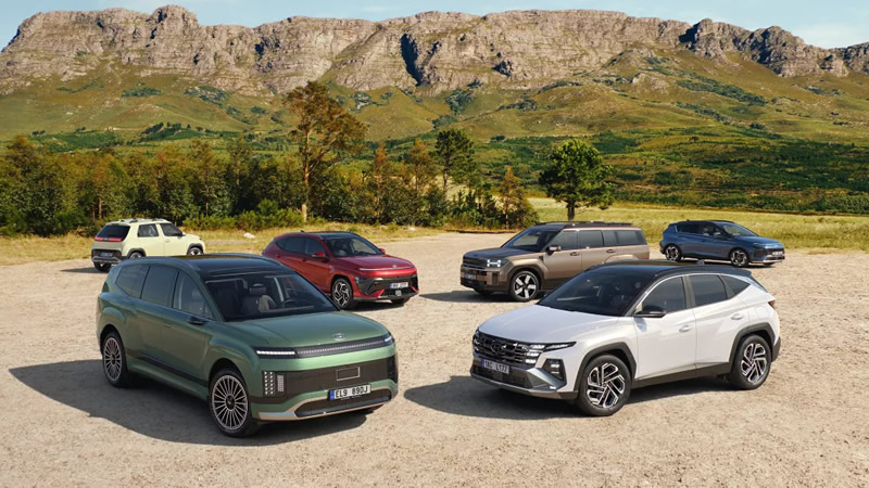 Objevte a vyzkoušejte naše Hyundai SUV modely