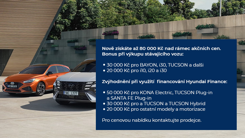 Hyundai - ještě výhodněji