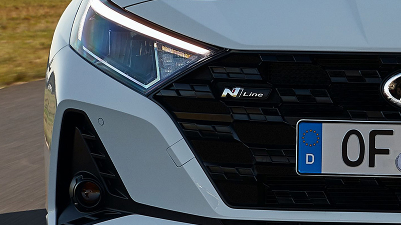 Hyundai i20 N line - logo