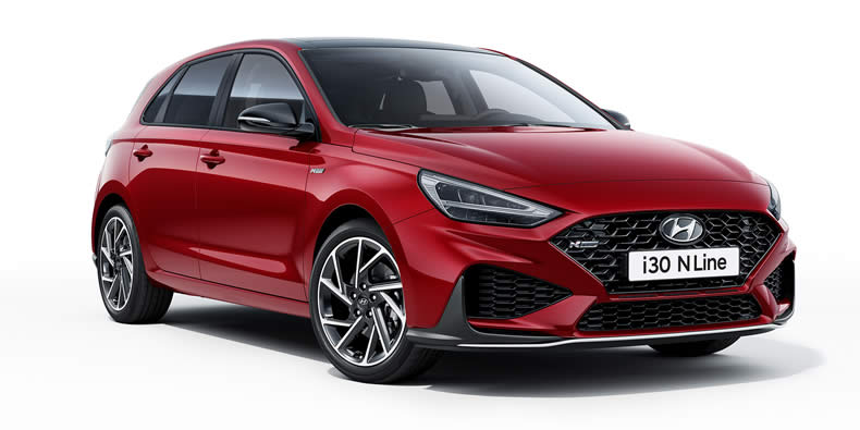 Hyundai i30 Hatchback N LINE 2020 Cena vozu od 474 990 Kč