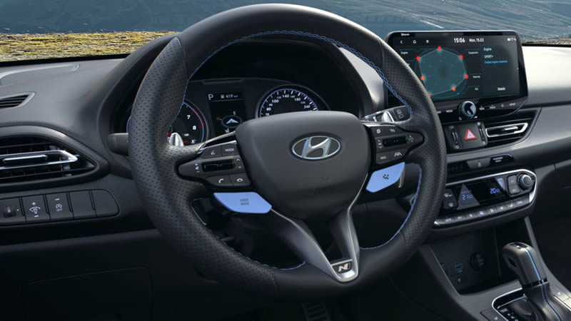 Hyundai i30 N - vyhřívaný volant