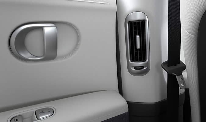 Hyundai IONIQ 5 - Zadní výdechy klimatizace