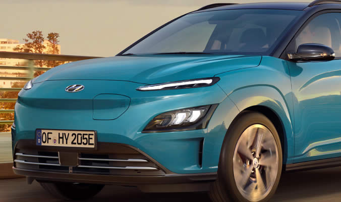 Hyundai KONA Electric 2021 - LED světlomety