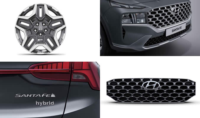 design exterieru hyundai santa fe hybrid 2021