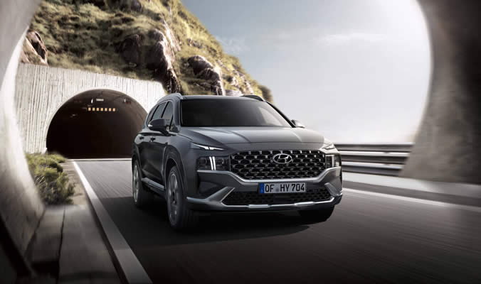 exterier hyundai santa fe hybrid 2021