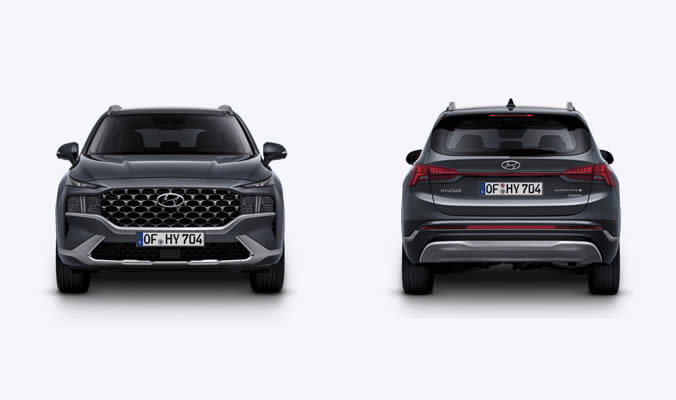 svetlomety hyundai santa fe hybrid 2021