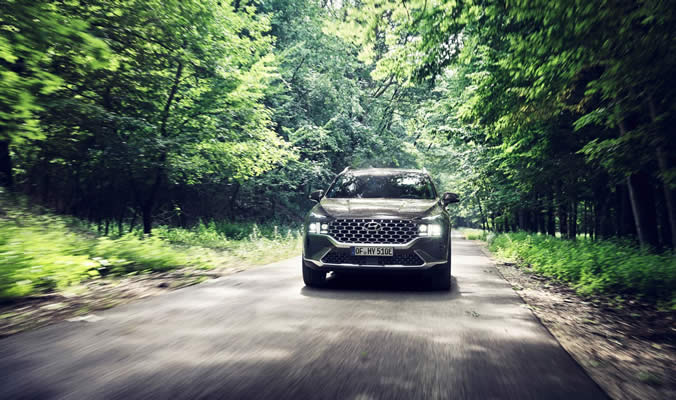 hyundai santa fe plug in hybrid 2021 exterier 