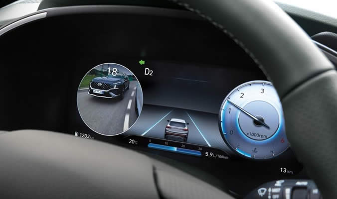 Hyundai SANTA FE Plug-in Hybrid 2021 - Interiér - Přístrojový panel
