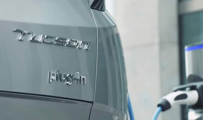 Hyundai TUCSON Plug-in Hybrid 2020 - Dobíjení