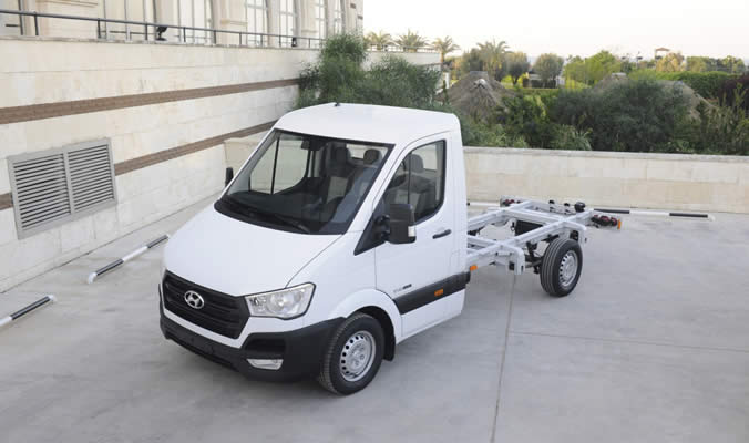Hyundai H350 Podvozek