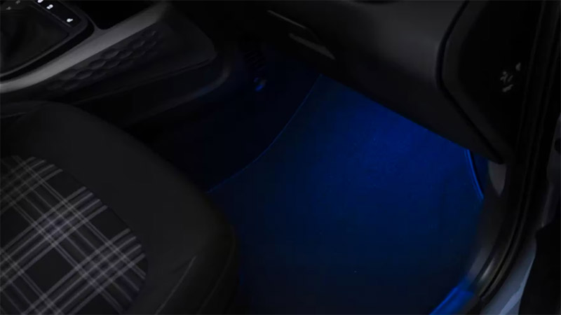 Hyundai i10 ambientní osvětlení