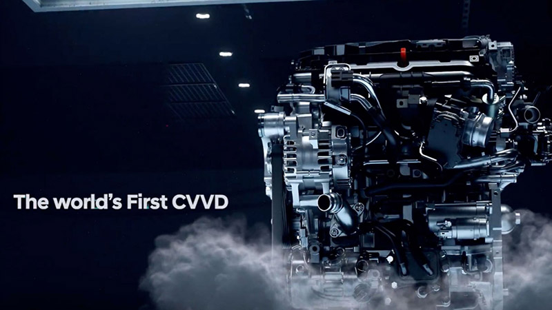 Hyundai i20 technologir CVVD