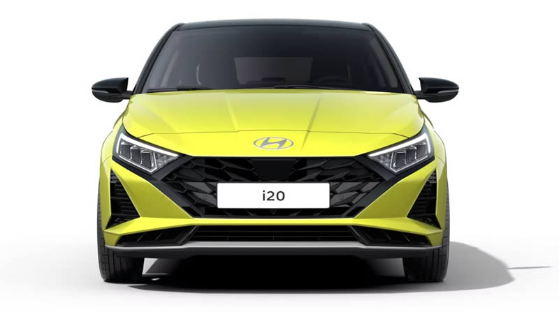 Design Hyundai i20 - přední pohled