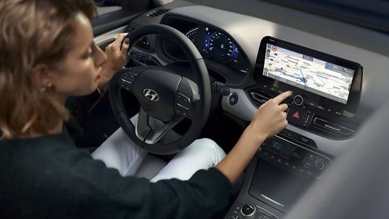 Hyundai i30 - dotyková obrazovka