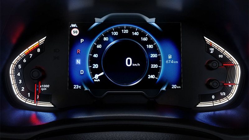 Hyundai i30 - tři barvy jízdních režimů