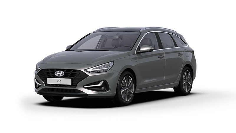 Hyundai i30 Kombi - barva Olivine Grey