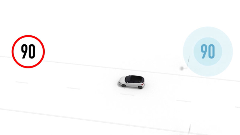 Hyundai i30 Kombi - Inteligentní asistent omezení rychlosti (ISLA)