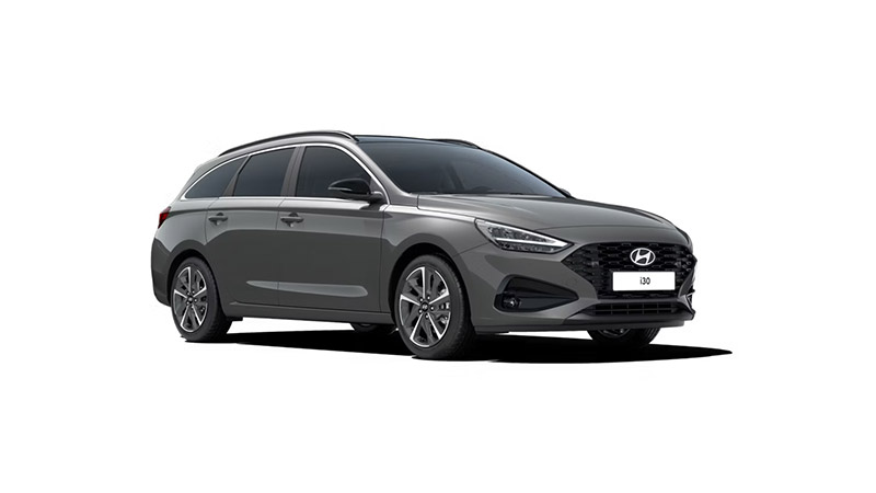 Hyundai i30 Kombi Výrazný nárazník a maska chladiče