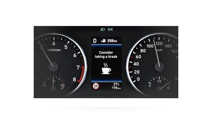Hyundai i30 Kombi - Asistent sledování pozornosti řidiče
