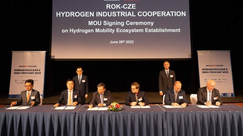 HYUNDAI Motor - spolupráce na výstavbě vodíkového ekosystému