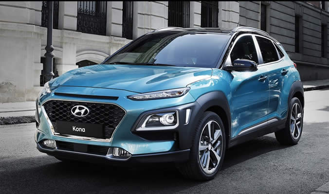 Hyundai Kona - Exteriér světlomety