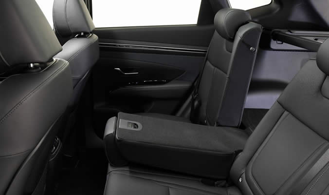 Hyundai TUCSON HYBRID - Zadní sedadla