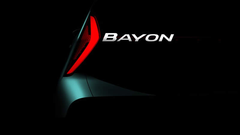 Hyundai -  název nového crossoveru : Hyundai Bayon