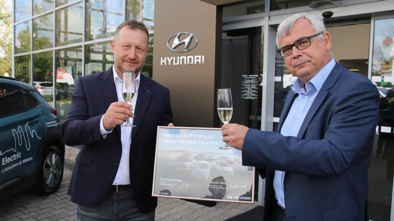 Hyundai - otevření dealerství AUTO IN - Pardubice